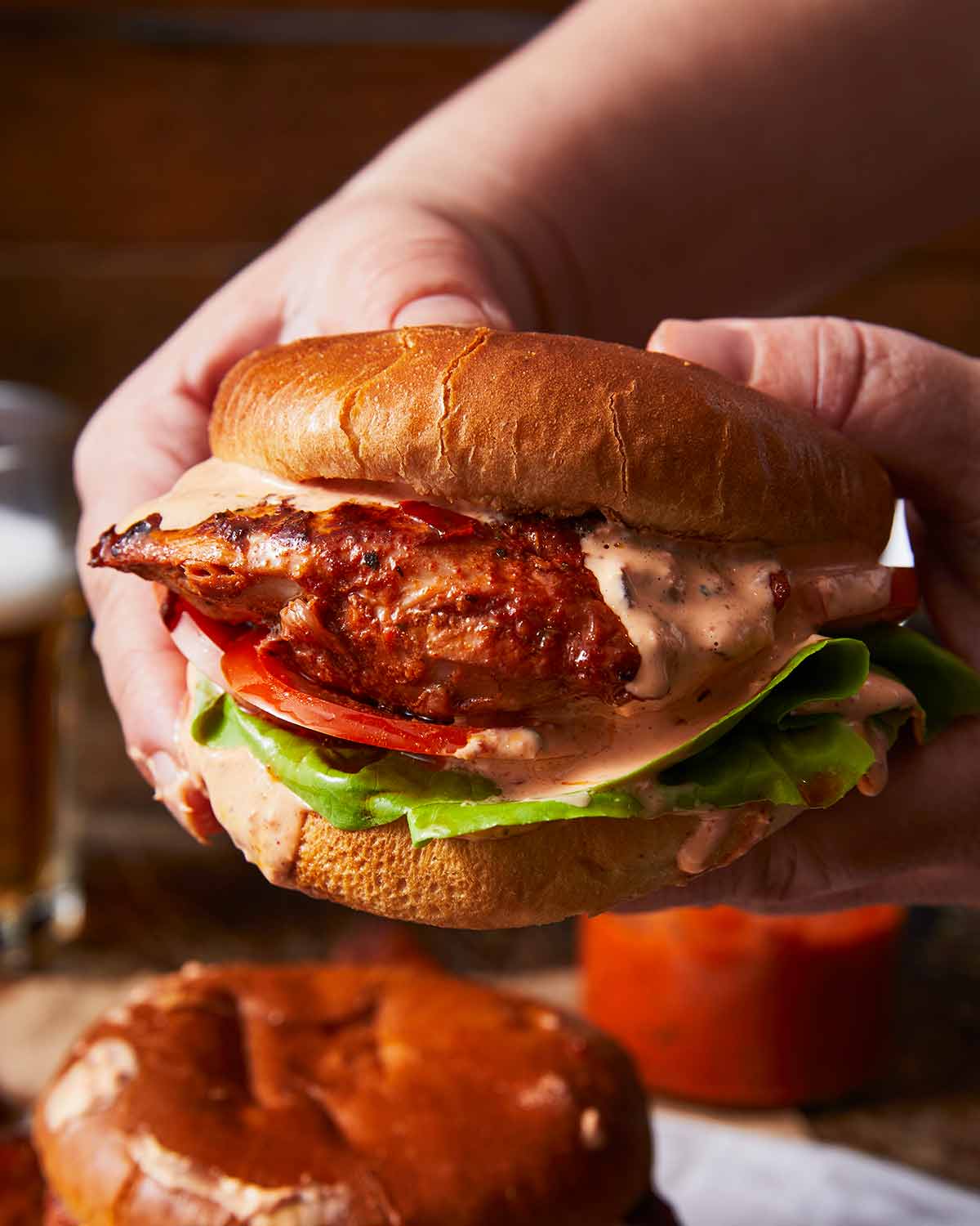 Nando’s Peri Peri Chicken Burger