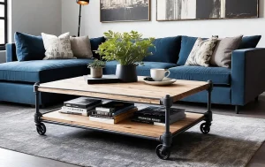 14 Industrial Coffee Tables: Edgy Ideas For Your Abode