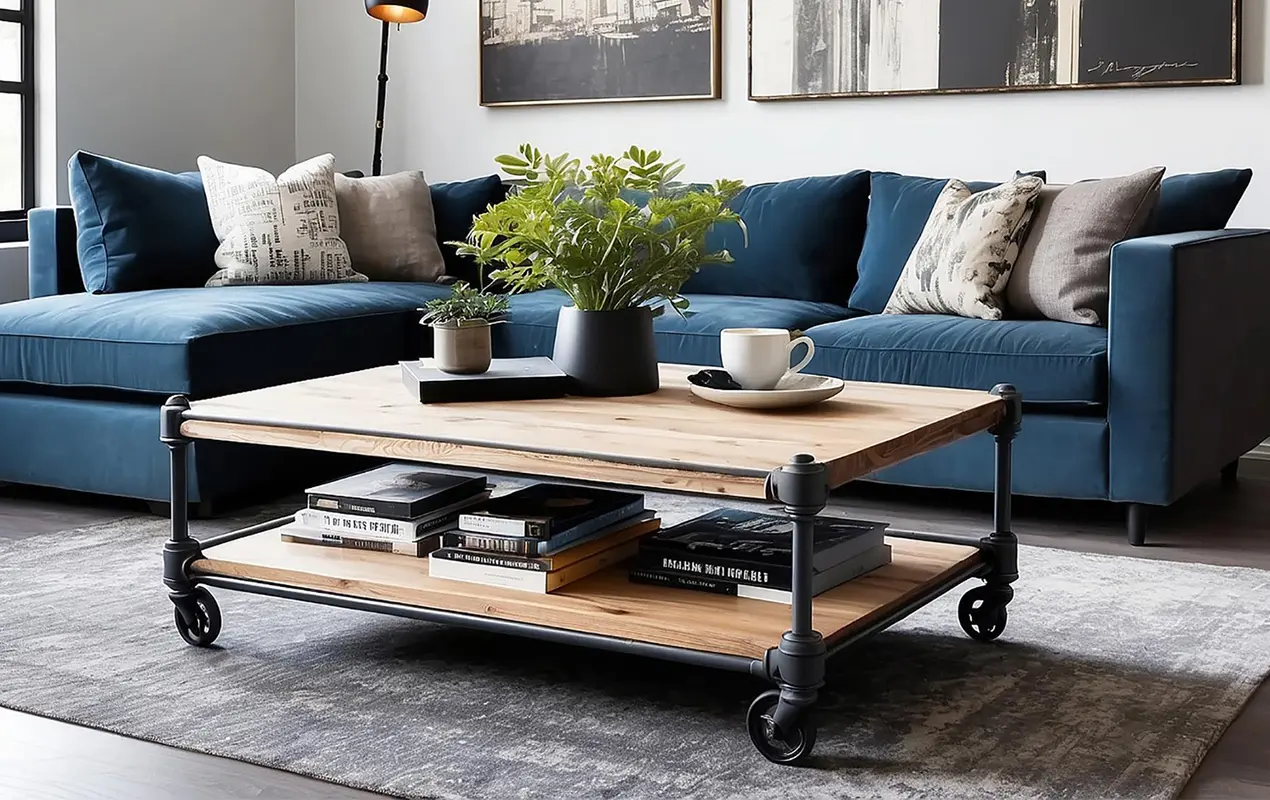14 Industrial Coffee Tables: Edgy Ideas For Your Abode