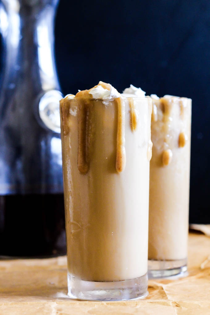 Dairy-Free Salted Caramel Latte