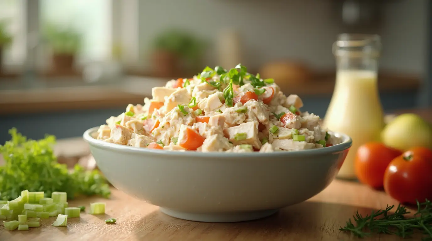 4 Ingredient Chicken Salad
